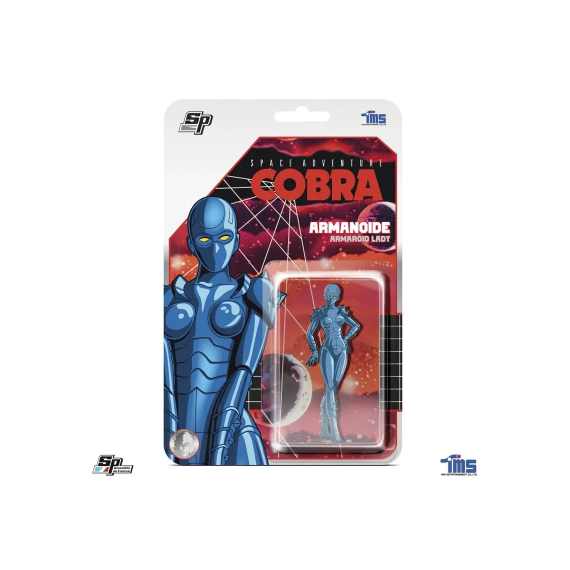SP Collections - Cobra Super Pins Blister Card - ARMANOIDE - ARMAROID LADY