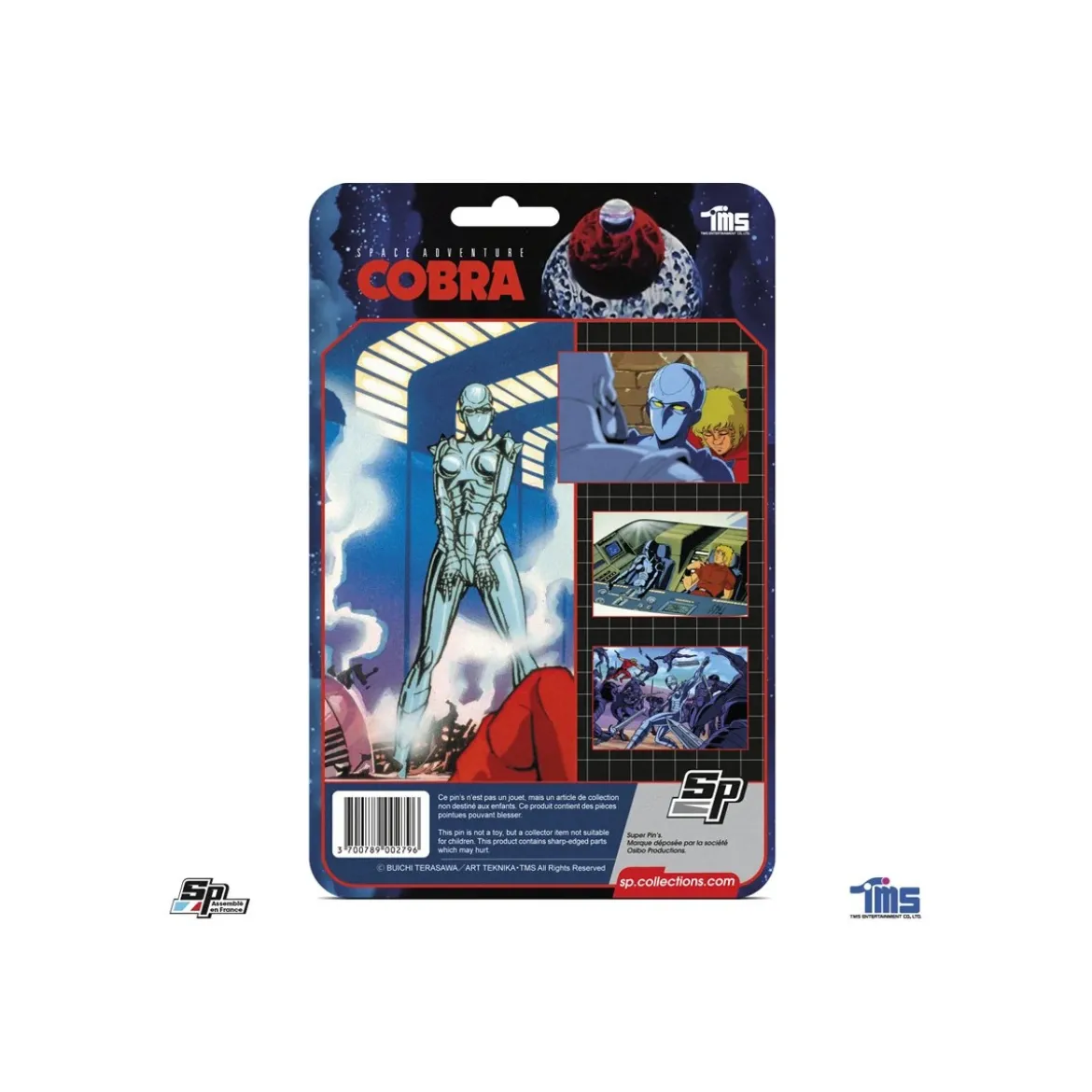 SP Collections - Cobra Super Pins Blister Card - ARMANOIDE - ARMAROID LADY