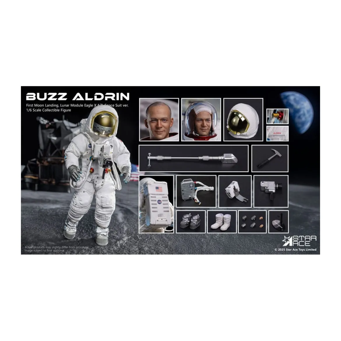 Star Ace - Apollo 11 - Buzz Aldrin 1/6