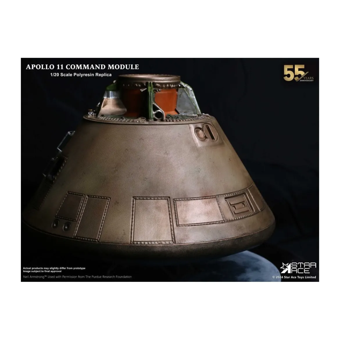 Star Ace - Apollo 11 Command Module (DX) 1/20
