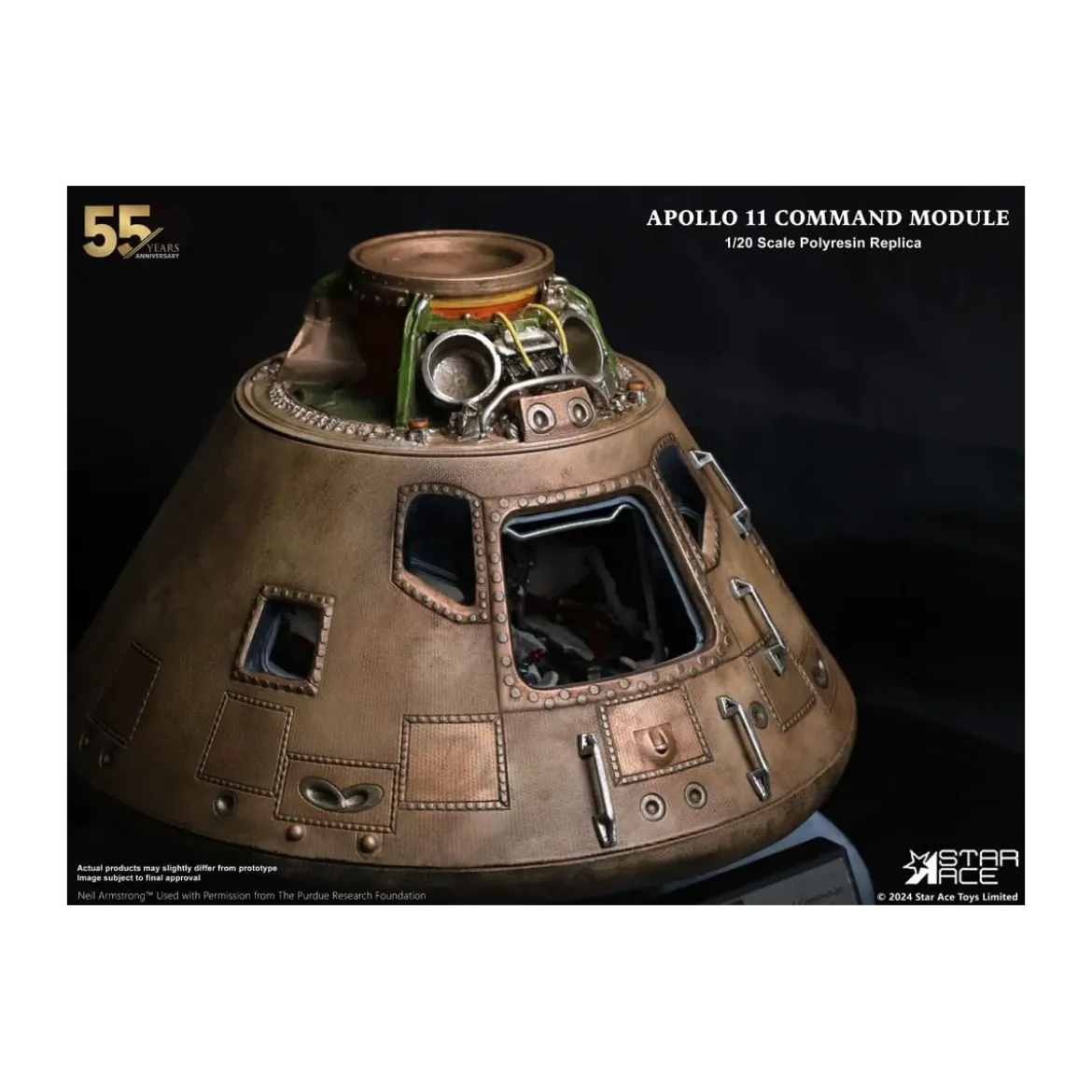 Star Ace - Apollo 11 Command Module (DX) 1/20