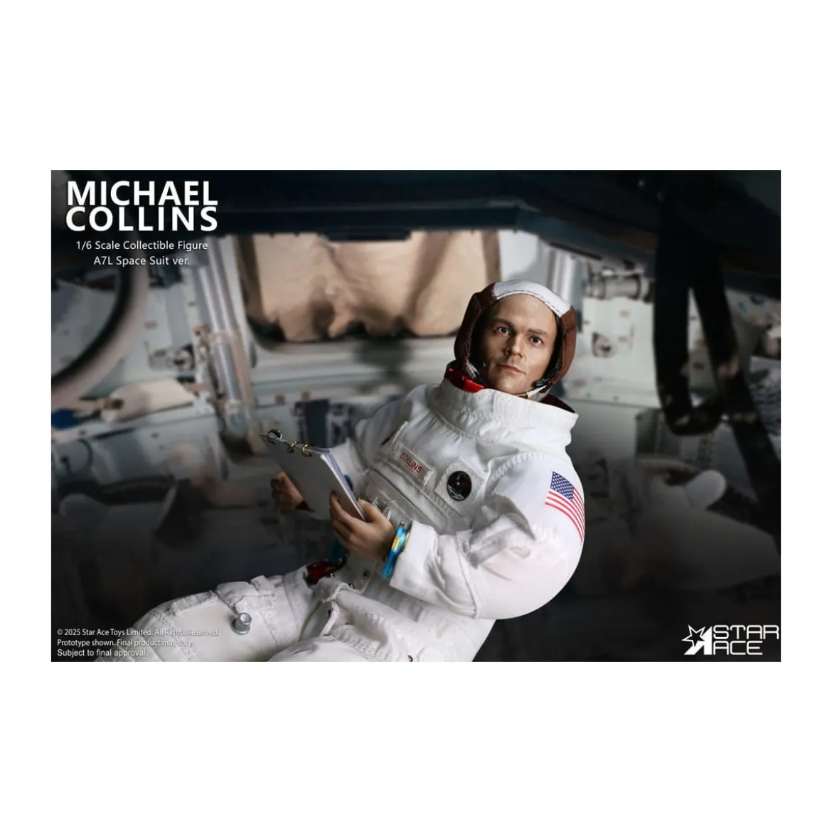 Star Ace - Apollo 11 - Michael Collins 1/6