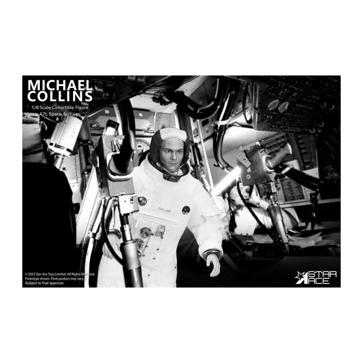 Star Ace - Apollo 11 - Michael Collins 1/6