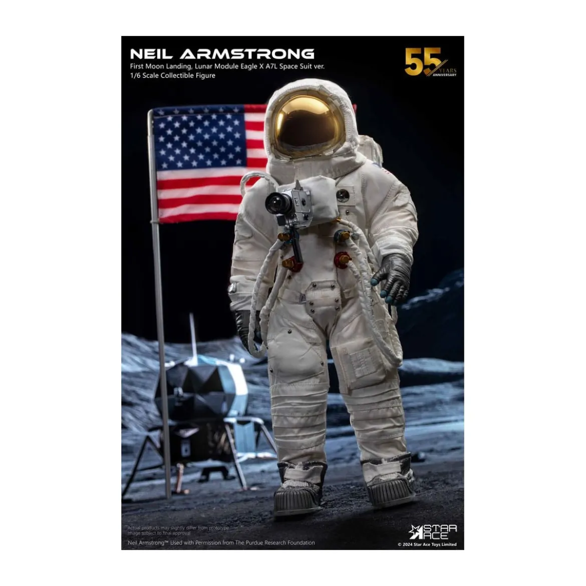 Star Ace - Apollo 11 - Neil Armstrong Deluxe Version 1/6