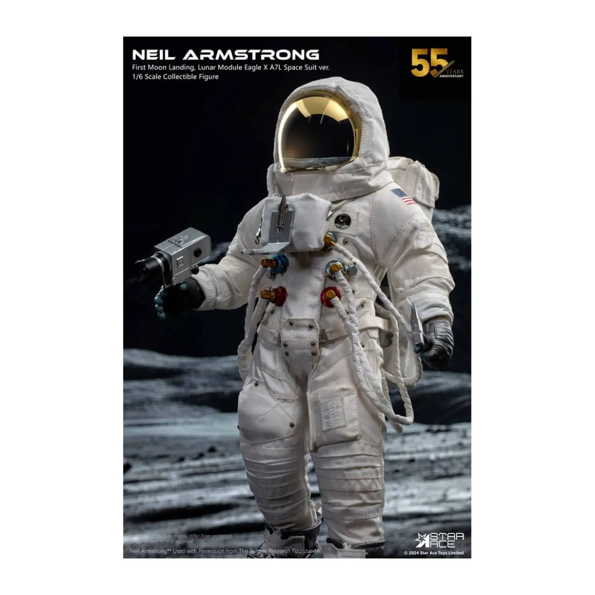Star Ace - Apollo 11 - Neil Armstrong Deluxe Version 1/6