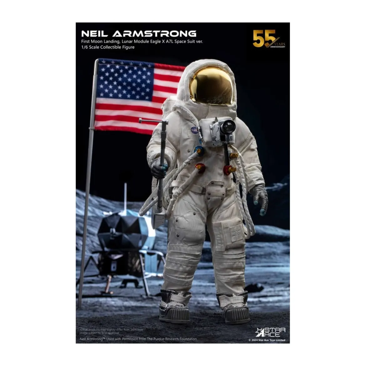 Star Ace - Apollo 11 - Neil Armstrong Deluxe Version 1/6