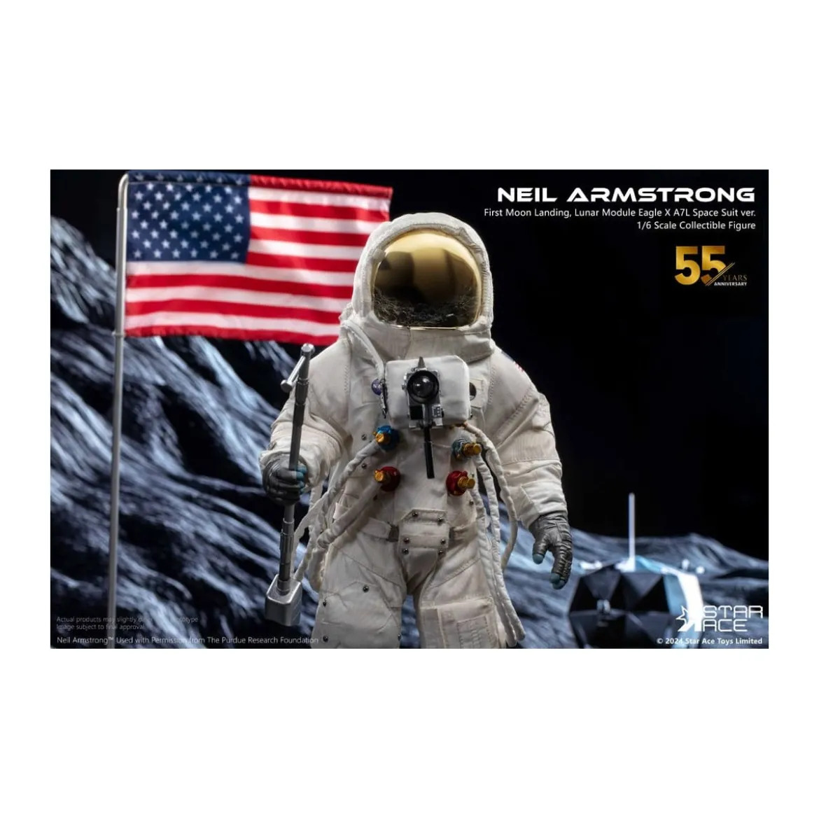 Star Ace - Apollo 11 - Neil Armstrong Deluxe Version 1/6