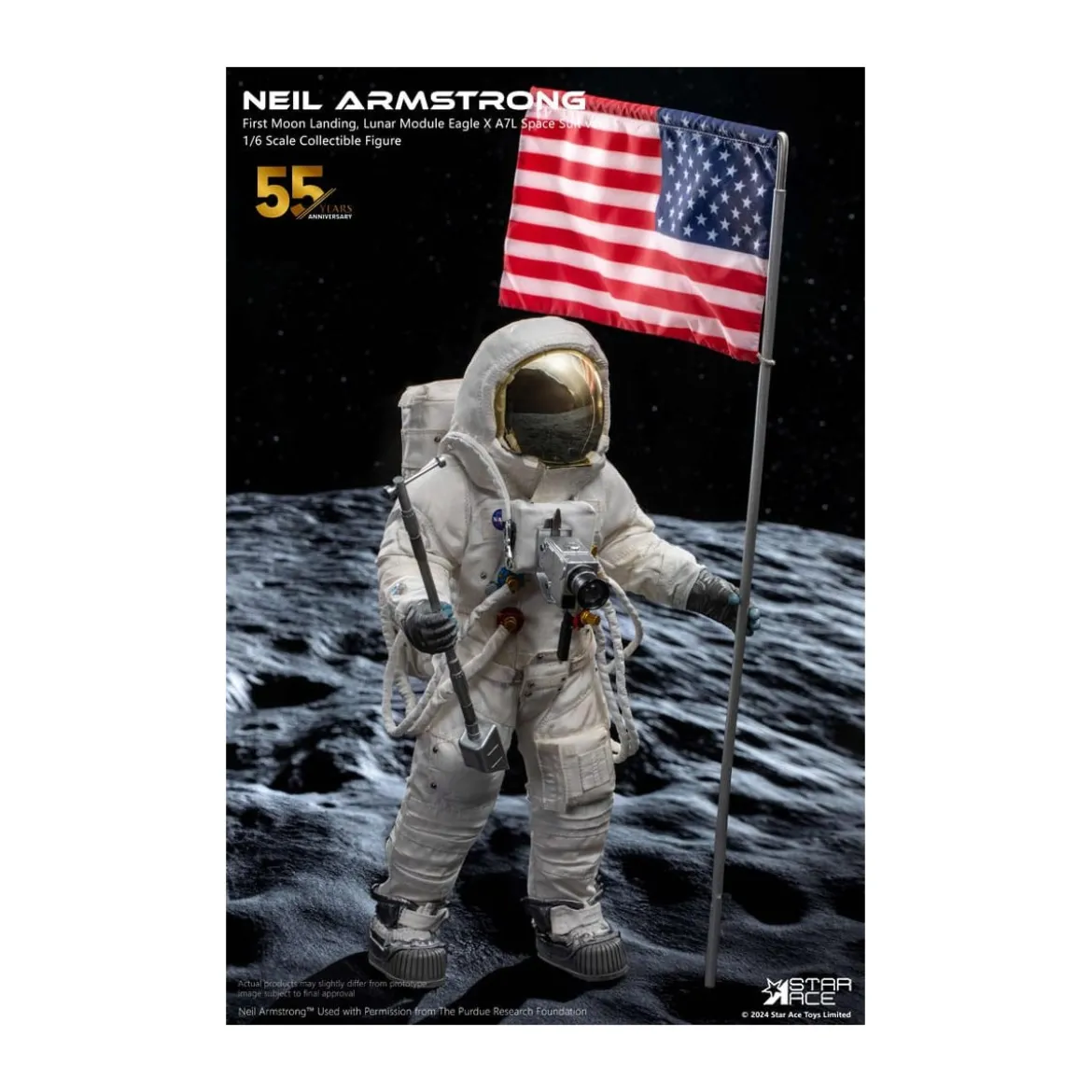 Star Ace - Apollo 11 - Neil Armstrong Deluxe Version 1/6