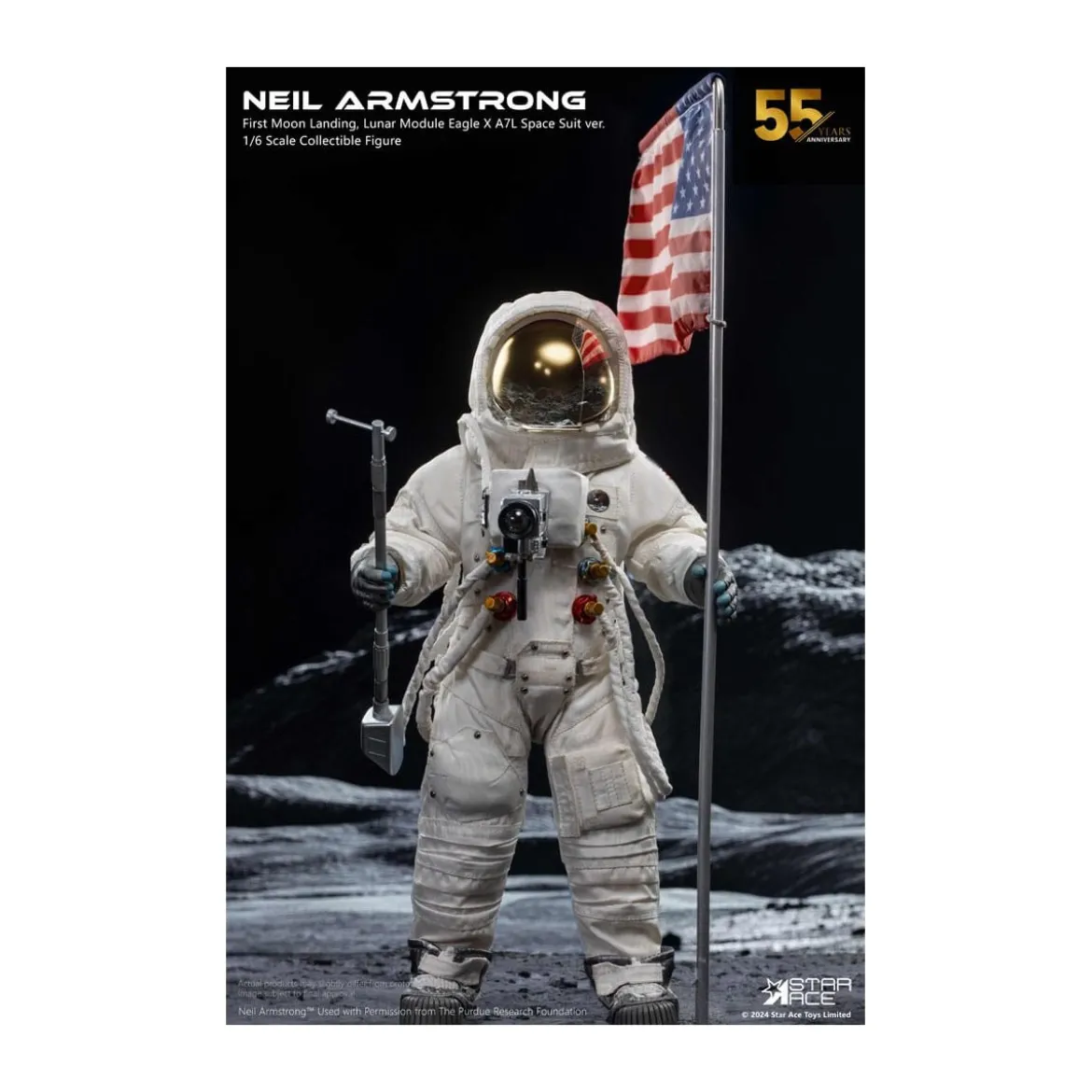 Star Ace - Apollo 11 - Neil Armstrong Deluxe Version 1/6
