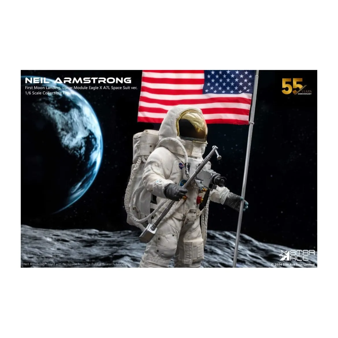 Star Ace - Apollo 11 - Neil Armstrong Deluxe Version 1/6