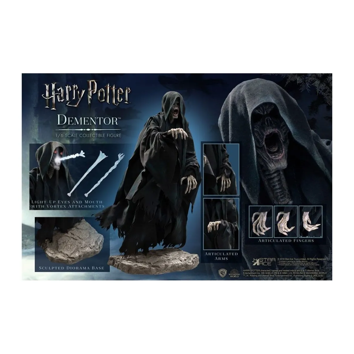 Star Ace - Harry Potter My Favourite Movie figurine 1/6 - Dementor Deluxe Version - 30 cm