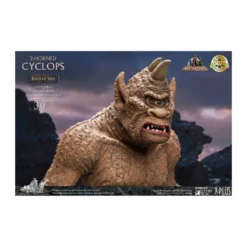 Star ace - Ray Harryhausens Horned Cyclops Deluxe Version - Le Septième Voyage de Sinbad statuette Soft Vinyl.