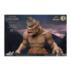 Star ace - Ray Harryhausens Horned Cyclops Deluxe Version - Le Septième Voyage de Sinbad statuette Soft Vinyl.