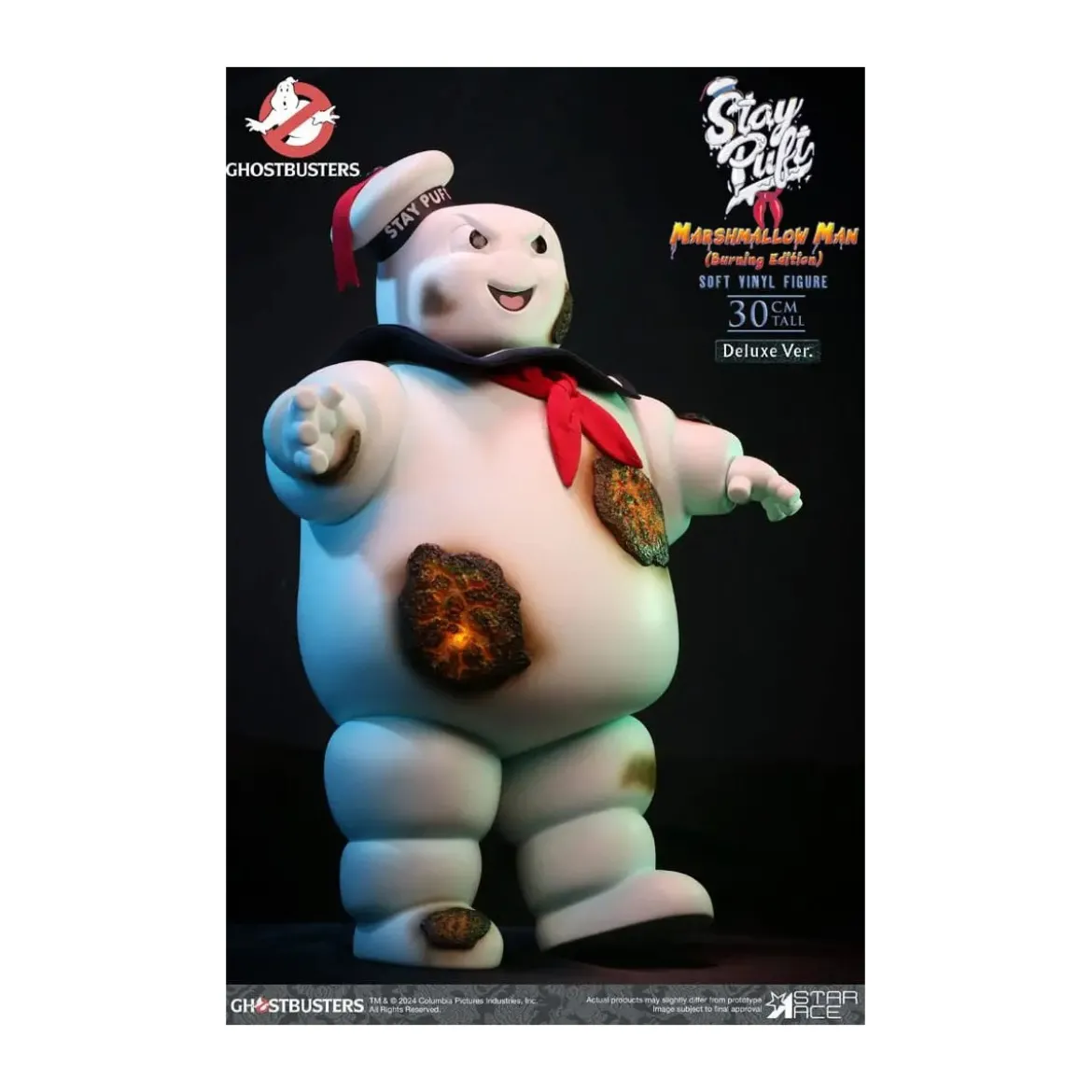 Star Ace - Stay Puft Marshmallow Man Burning Edition Deluxe Version - Ghostbusters