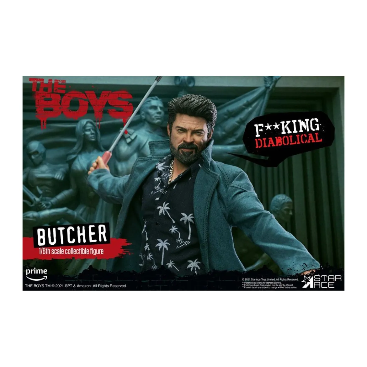 Star Ace - The Boys - Billy Butcher (Deluxe Version) - My Favourite Movie figure 1/6