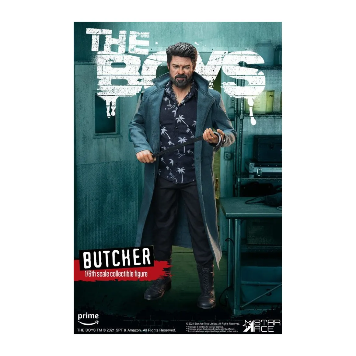 Star Ace - The Boys - Billy Butcher (Deluxe Version) - My Favourite Movie figure 1/6
