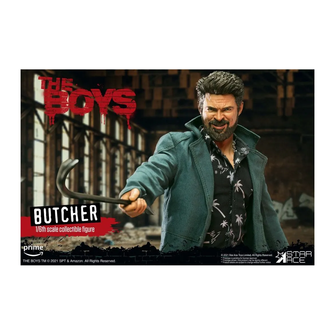 Star Ace - The Boys - Billy Butcher (Deluxe Version) - My Favourite Movie figure 1/6