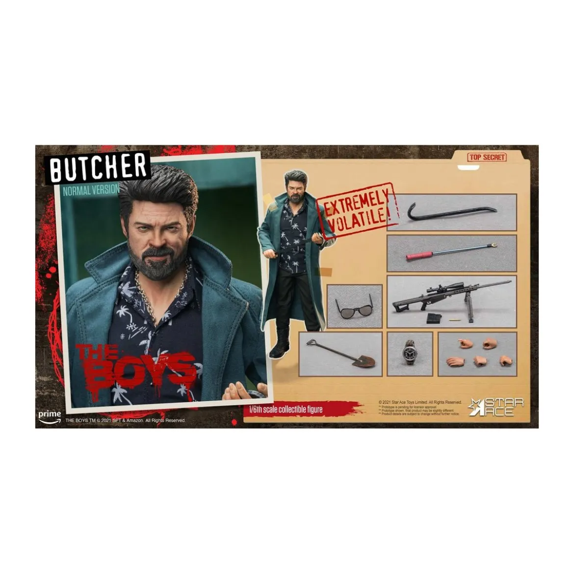 Star Ace - The Boys - Billy Butcher (Deluxe Version) - My Favourite Movie figure 1/6