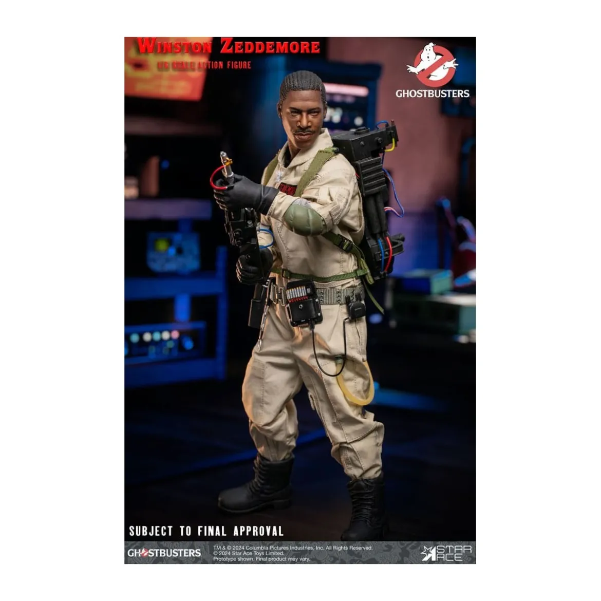 Star Ace - Winston Zeddemore 1/6 - Ghostbusters (1984)