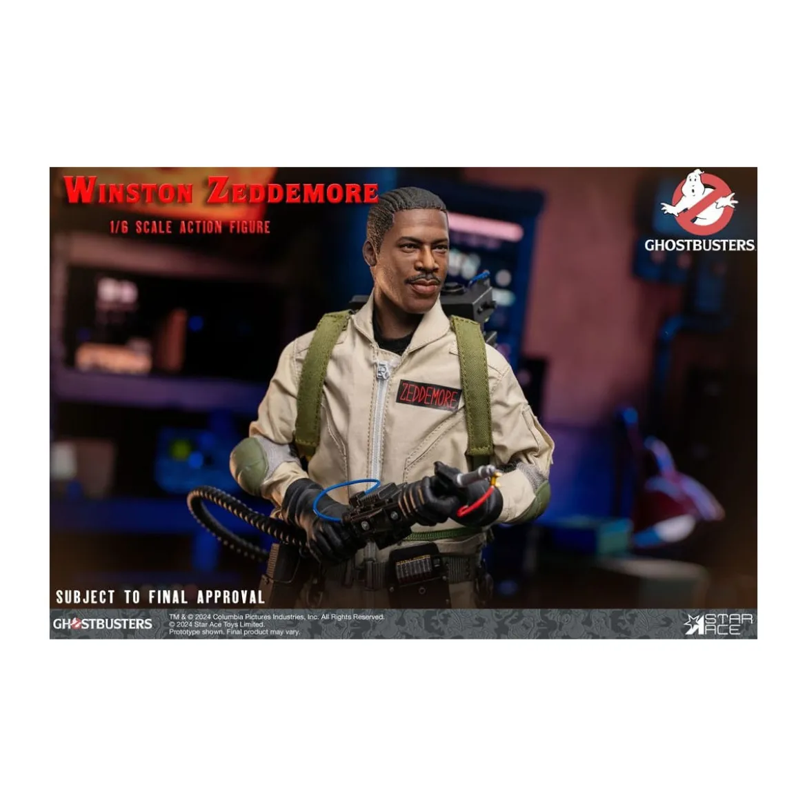 Star Ace - Winston Zeddemore 1/6 - Ghostbusters (1984)
