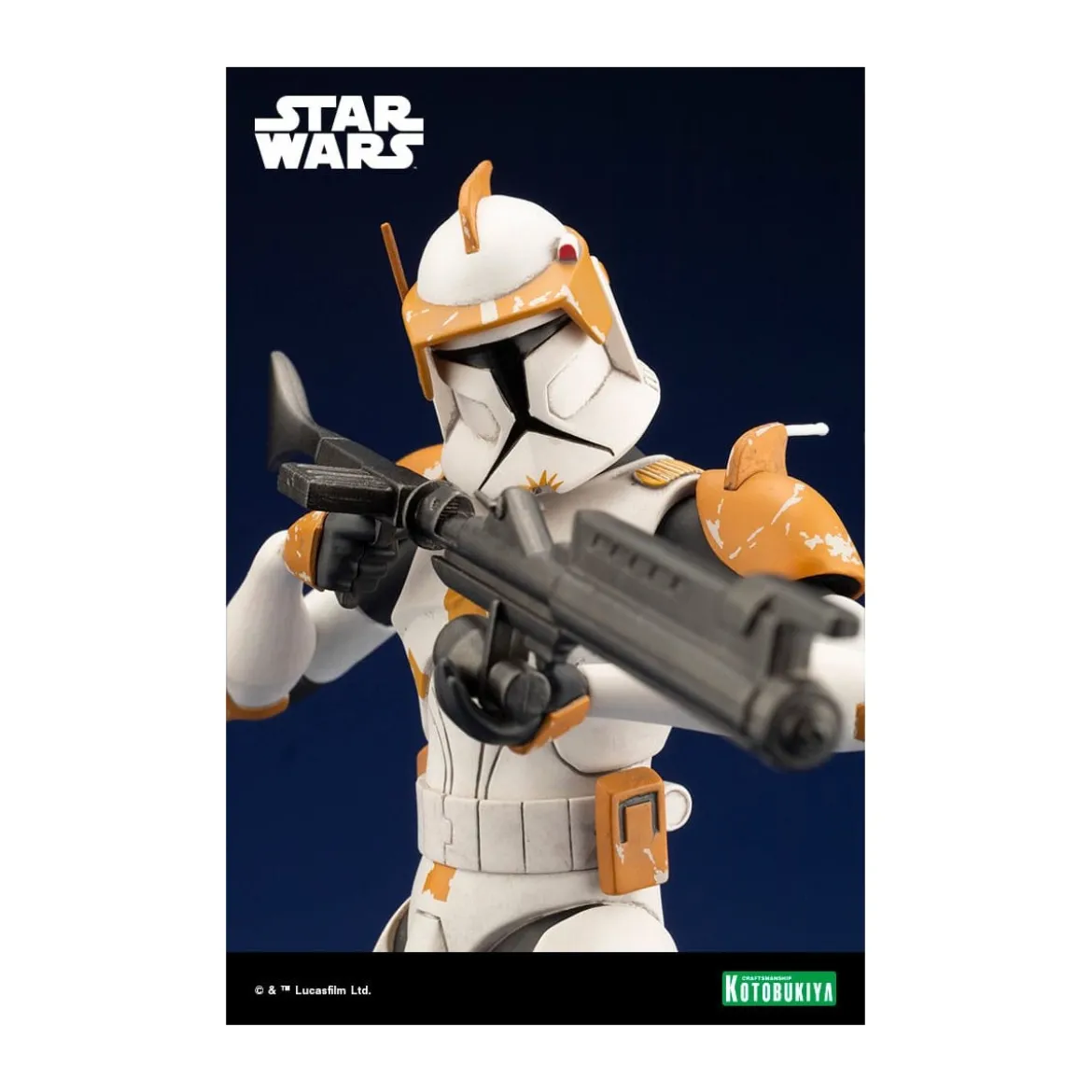 Star Wars - ARTFX kotobukiya - Commander Cody - The Clone Wars statue PVC 1/10
