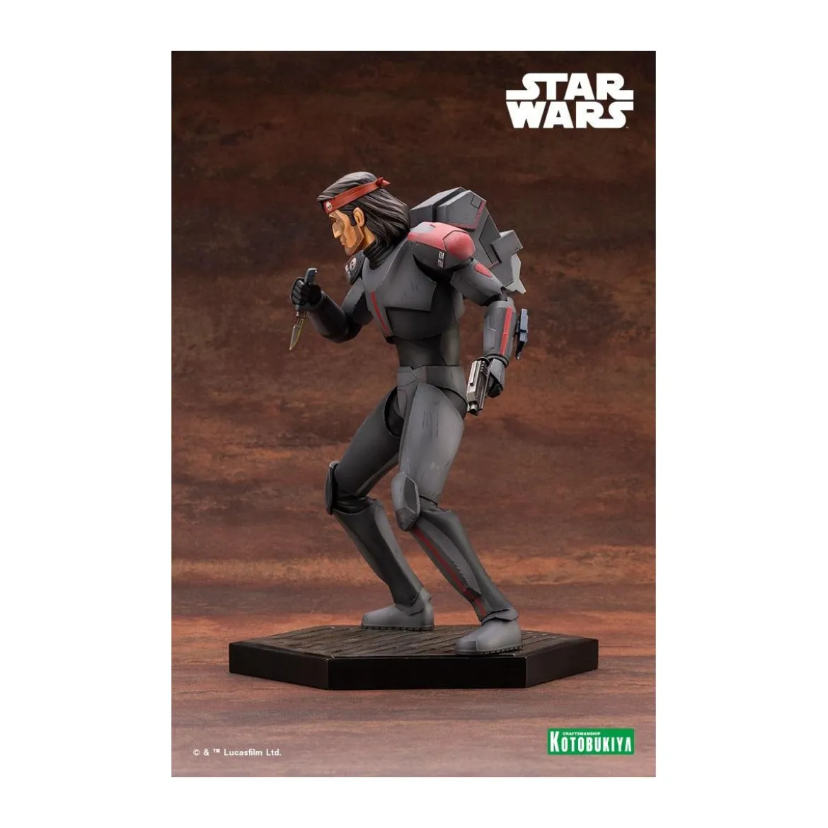 Star Wars - ARTFX kotobukiya - Hunter - The Bad Batch statue PVC ARTFX 1/7
