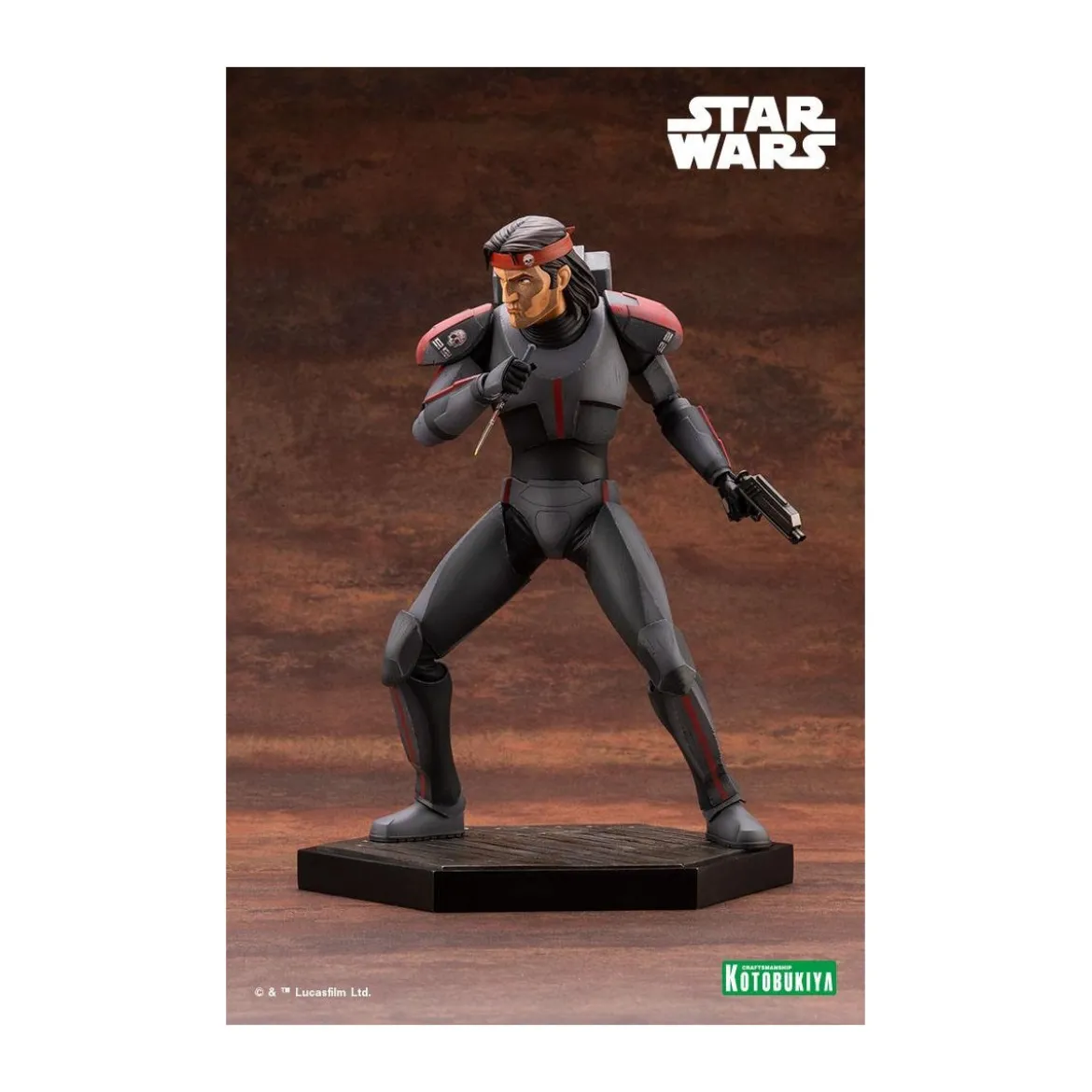 Star Wars - ARTFX kotobukiya - Hunter - The Bad Batch statue PVC ARTFX 1/7