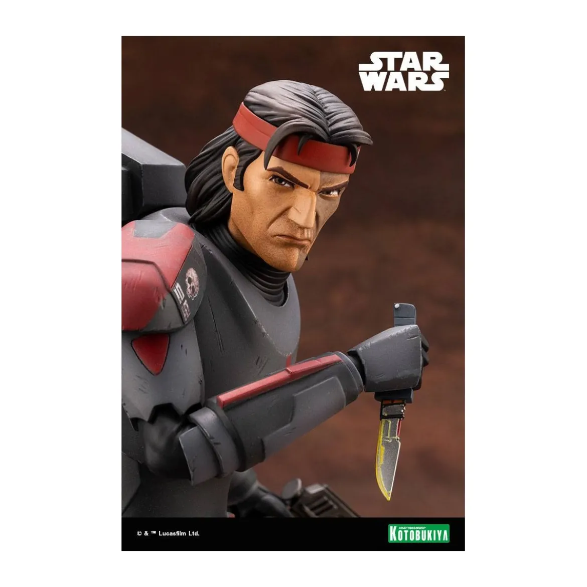 Star Wars - ARTFX kotobukiya - Hunter - The Bad Batch statue PVC ARTFX 1/7