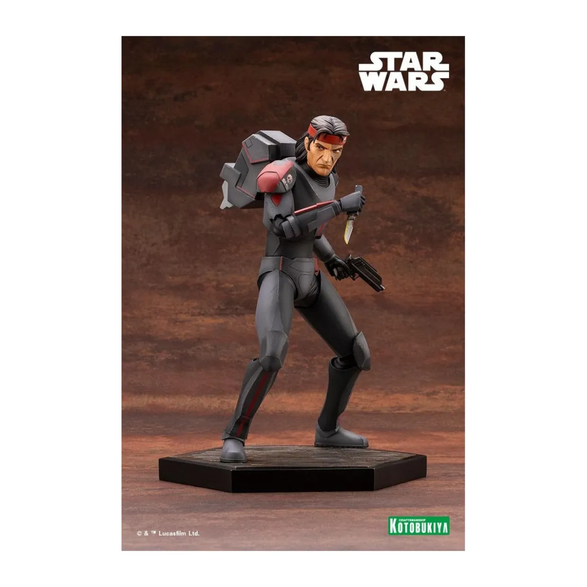 Star Wars - ARTFX kotobukiya - Hunter - The Bad Batch statue PVC ARTFX 1/7