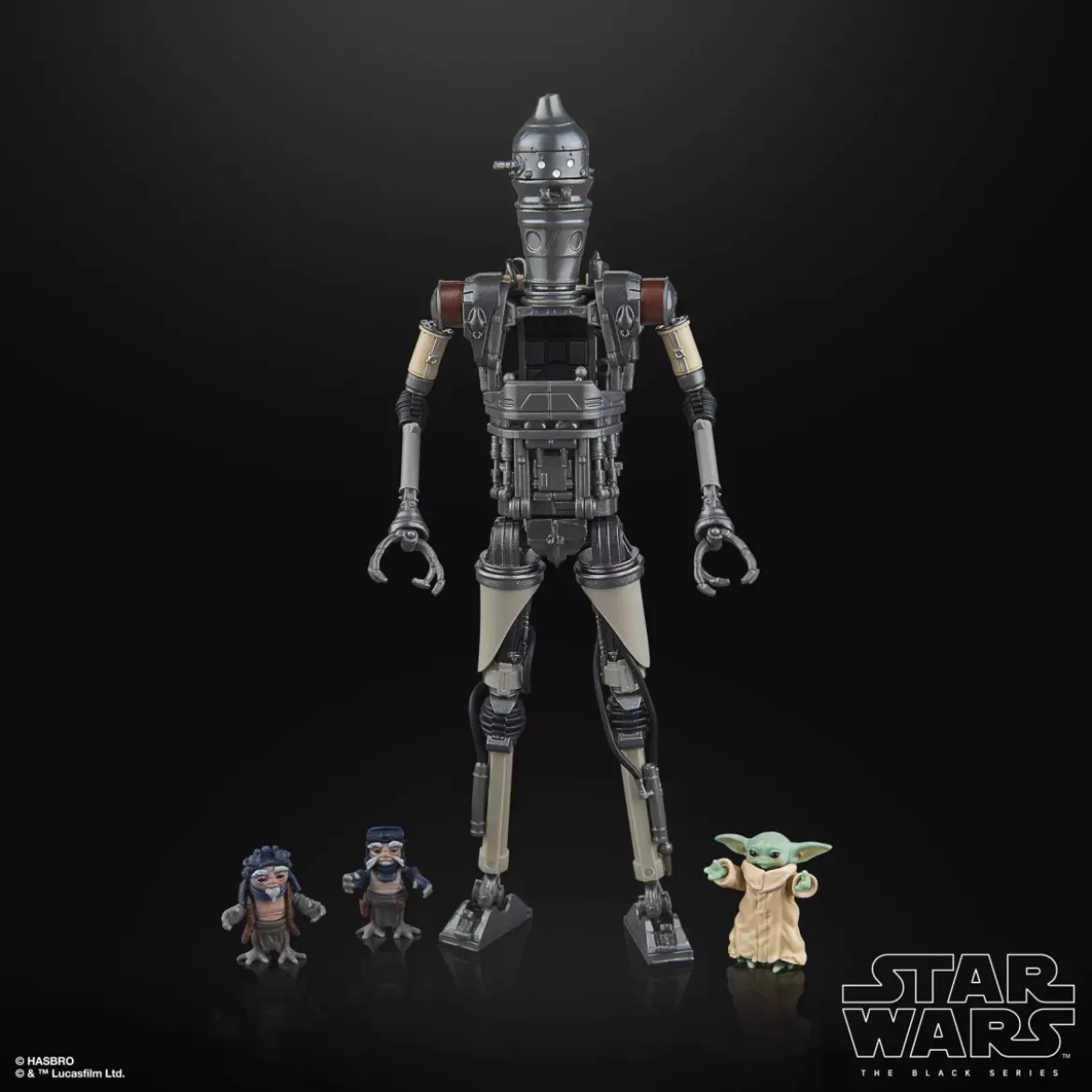 Star Wars Black Series - Deluxe IG-12 et Grogu - The Mandalorian