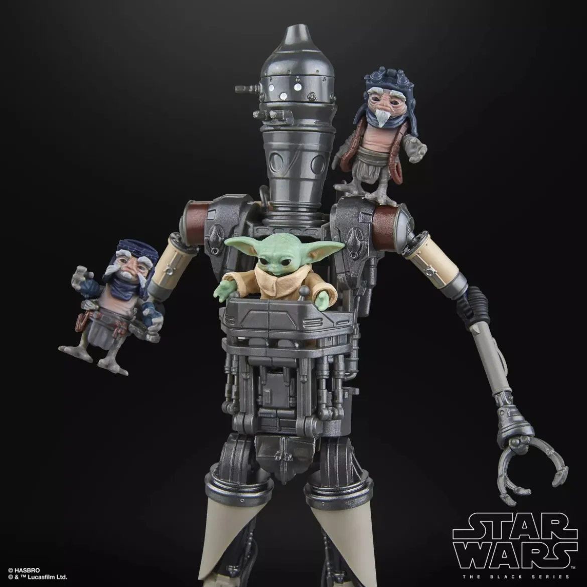 Star Wars Black Series - Deluxe IG-12 et Grogu - The Mandalorian