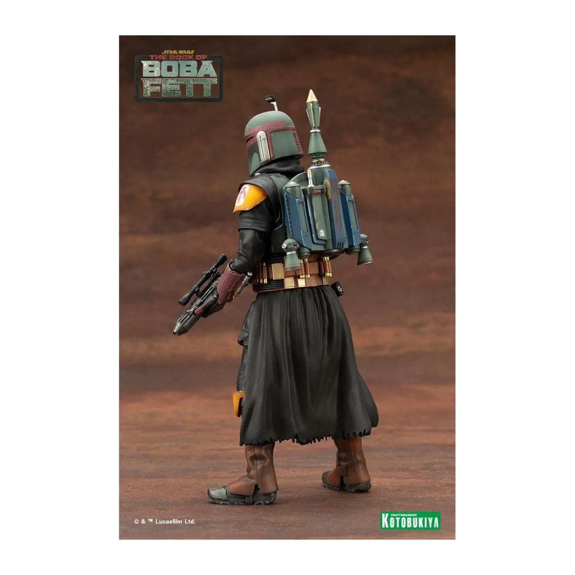 Star Wars - Boba Fett - The Book of Boba Fett statuette PVC ARTFX+ Kotobukiya