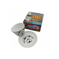 Star Wars - Céramique Bol et assiette Stormtrooper