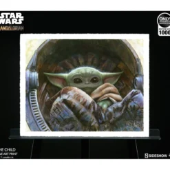 Star wars impression Art Print - The Child - The Mandalorian - 41 x 51 cm