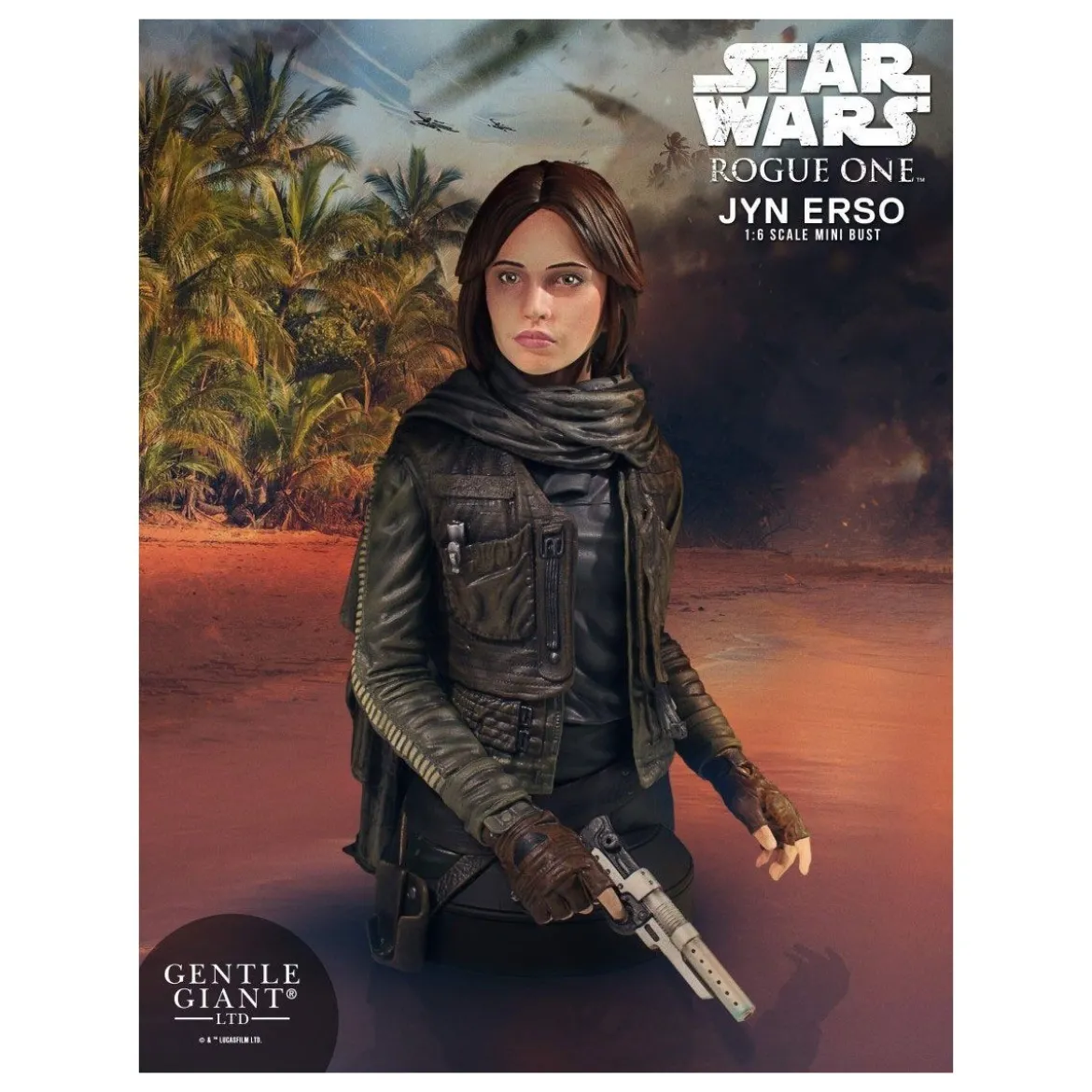 Star Wars Rogue One buste 1/6 Jyn Erso (Seal Commander) 16 cm