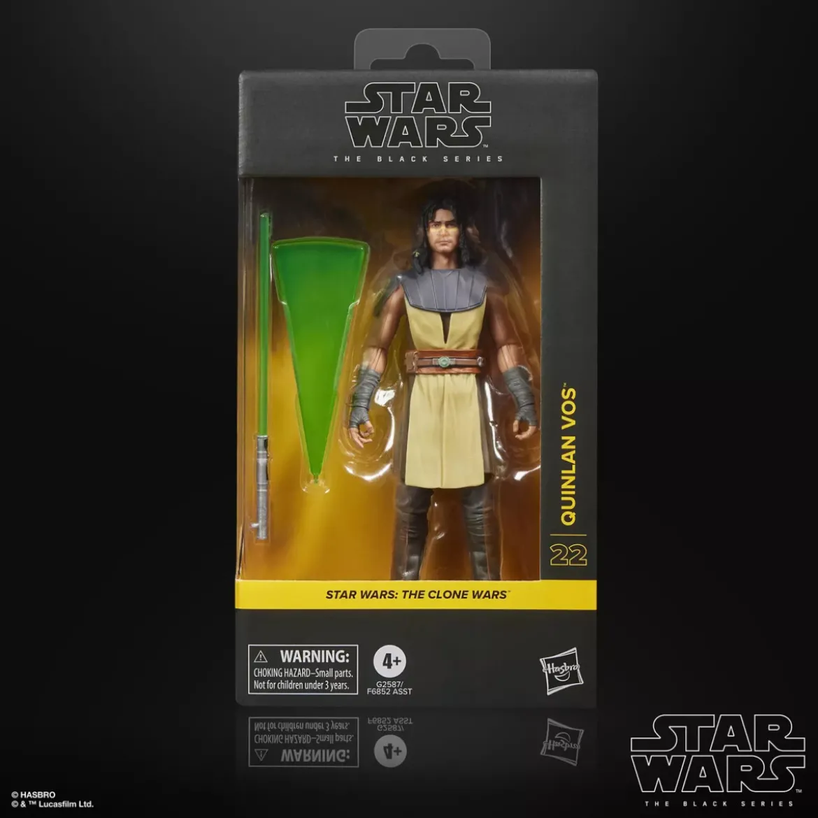 Star Wars The Black Series - Quinlan Vos - The Clone Wars