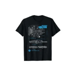 Star Wars T-shirt pour homme Falcon Millenium
