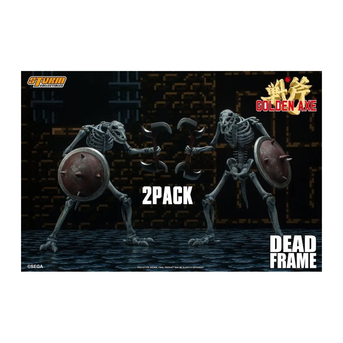 Storm Collectibles - Golden Axe - Pack 2 Dead Frame
