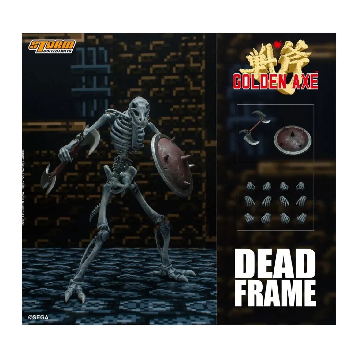 Storm Collectibles - Golden Axe - Pack 2 Dead Frame