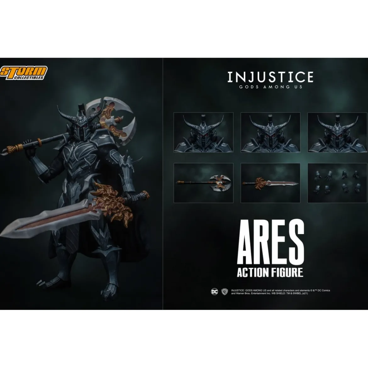 Storm Collectibles - Injustice Gods Among Us - ARES