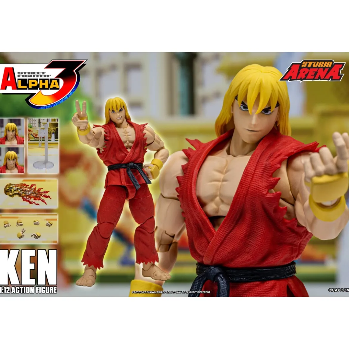 Storm Collectibles - KEN - Street Fighter Alpha Storm Arena 1/12