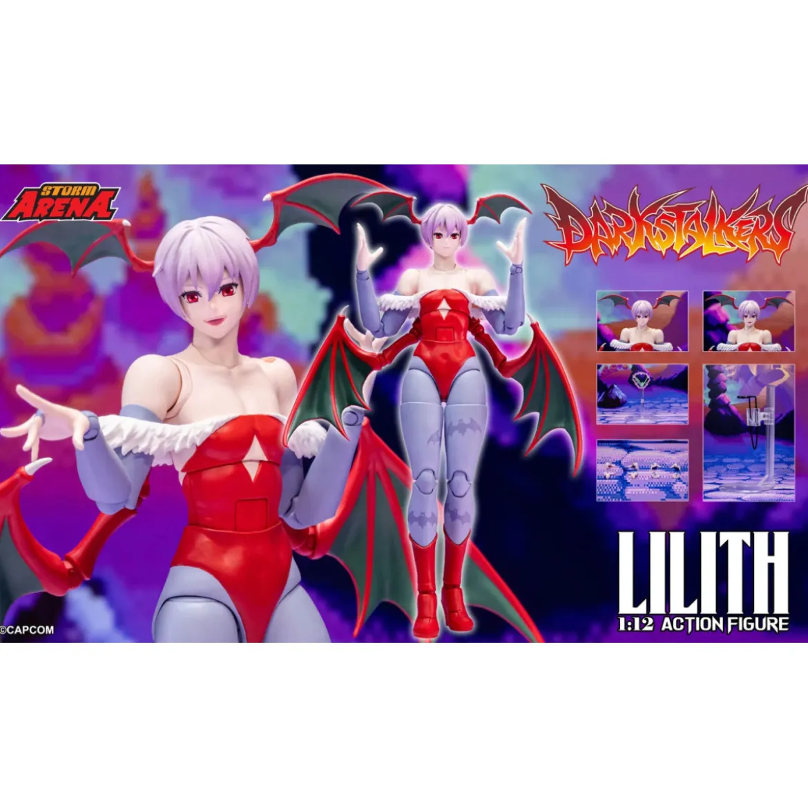 Storm Collectibles - LILITH - Darkstalkers Storm Arena 1/12