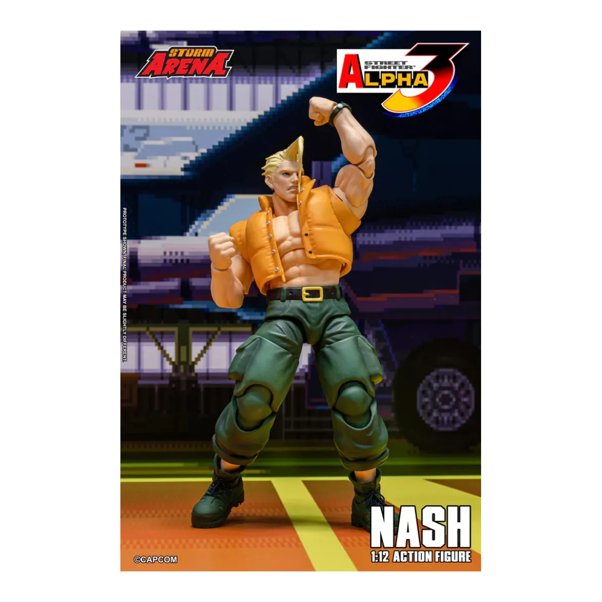 Storm Collectibles - NASH (Charlie) - Street Fighter Alpha Storm Arena 1/12
