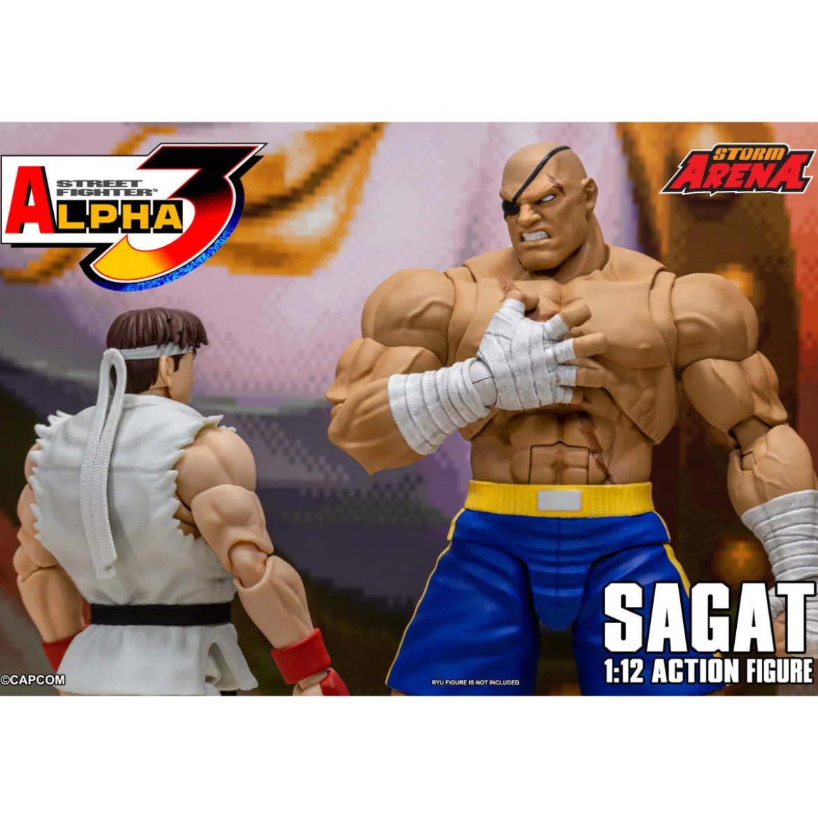 Storm Collectibles - SAGAT - Street Fighter Alpha Storm Arena 1/12