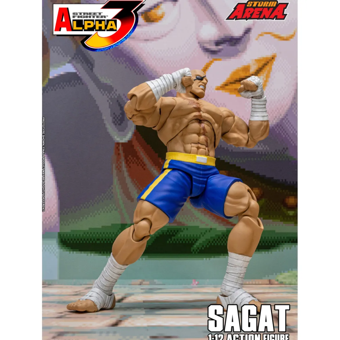 Storm Collectibles - SAGAT - Street Fighter Alpha Storm Arena 1/12