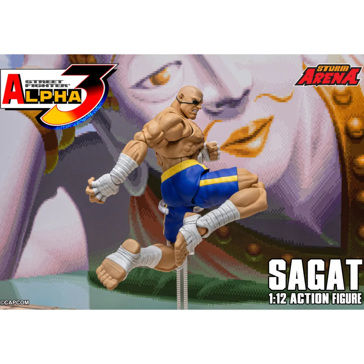 Storm Collectibles - SAGAT - Street Fighter Alpha Storm Arena 1/12