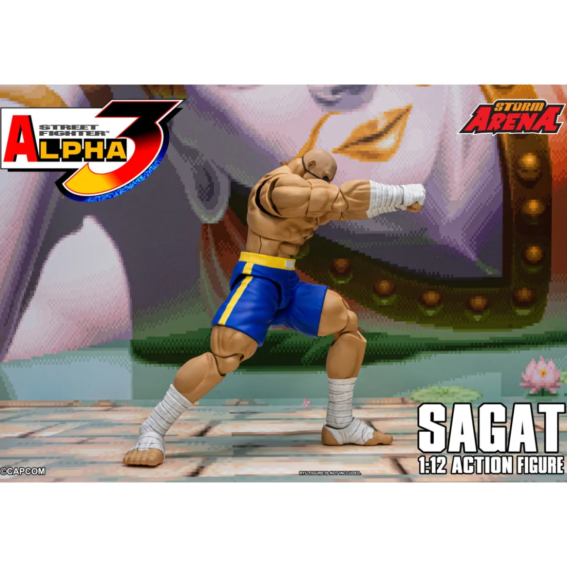 Storm Collectibles - SAGAT - Street Fighter Alpha Storm Arena 1/12
