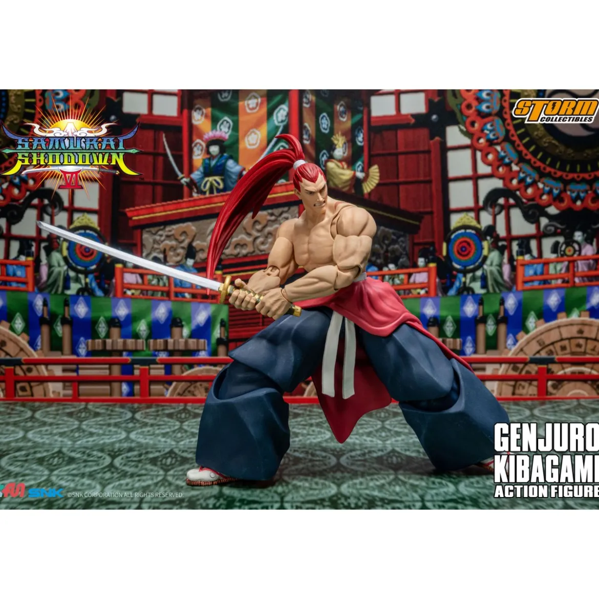Storm Collectibles - Samurai Shodown VI - GENJURO KIBAGAMI