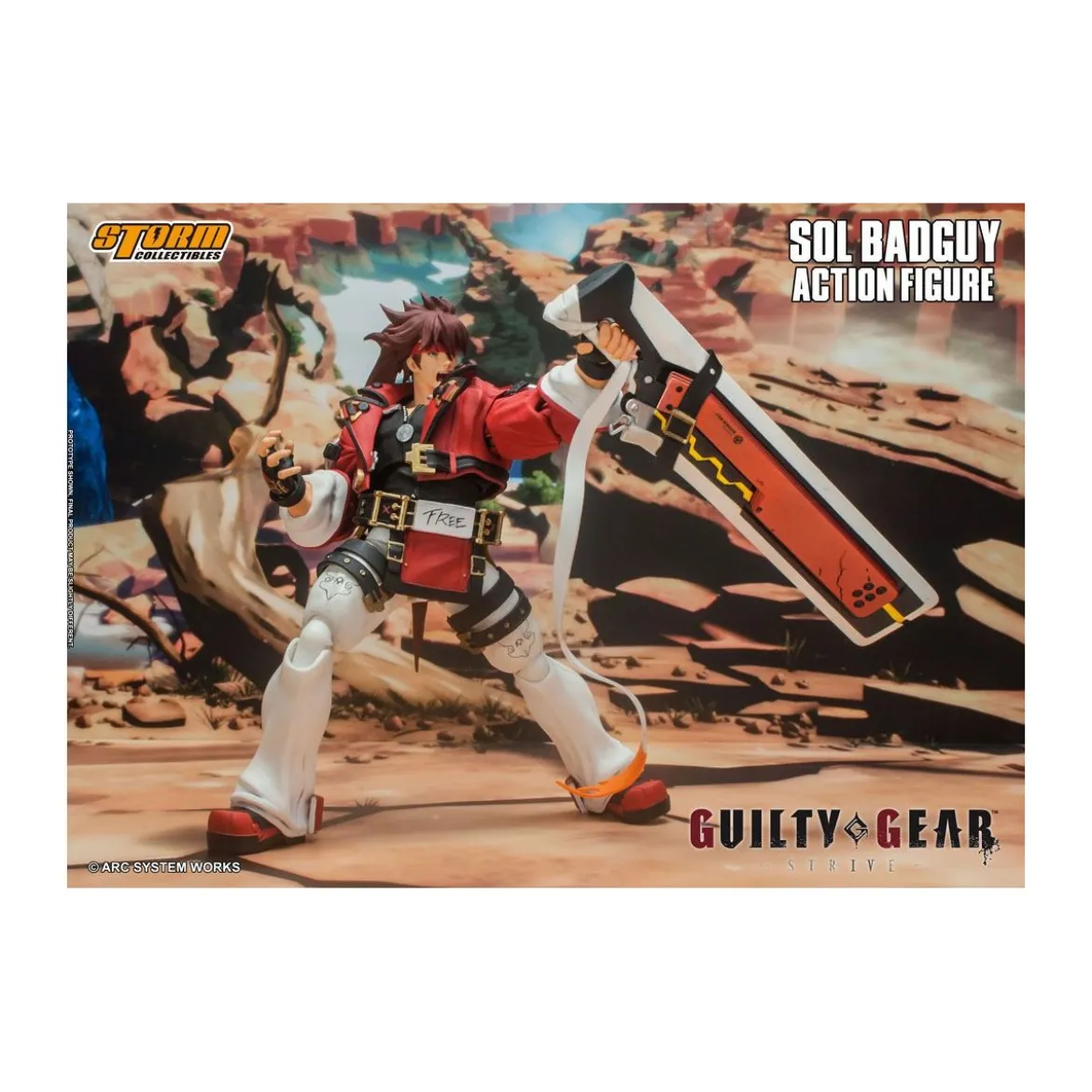 Storm Collectibles - Sol Badguy - Guilty Gear