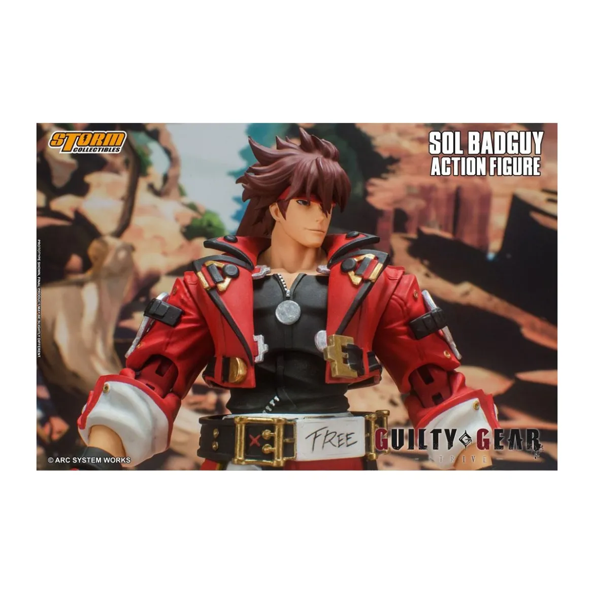 Storm Collectibles - Sol Badguy - Guilty Gear